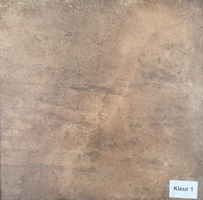 Keramische tegels op beton 40 mm
