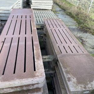 Betonplaten met gleuven 100 mm