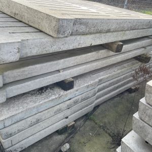 Betonplaten met gleuven 100 mm